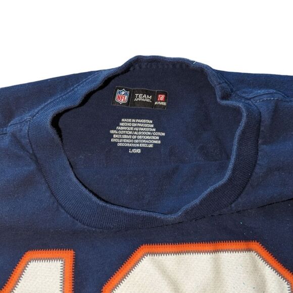 🛍️Denver Broncos Manning T Shirt #18 Size Large - Picture 4 of 5